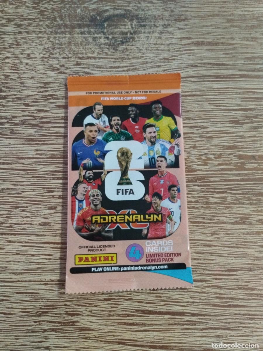Coleccionismo Cromos antiguos: Sobre Sin Abrir - Mundial 2026 - Adrenalyn XL Panini - Fifa World Cup 26 - 4 cartas