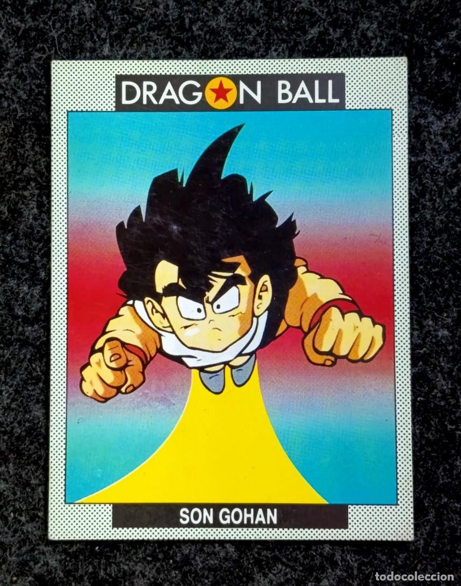 Coleccionismo Cromos antiguos: Tarjet - Card, Cromo N&ordm; 21 Son Gohan, Colecci&oacute;n 90 personajes de Dragon Ball y Dragon Ball Z, 1989