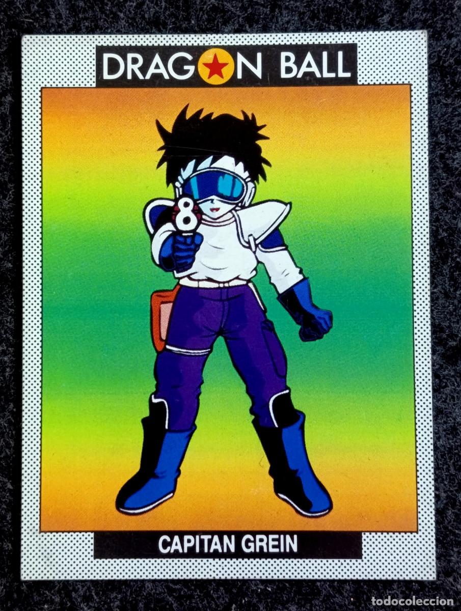 Coleccionismo Cromos antiguos: Tarjet - Card, Cromo N&ordm; 68 Capit&aacute;n Grein Colecci&oacute;n 90 personajes de Dragon Ball y Dragon Ball Z 1989