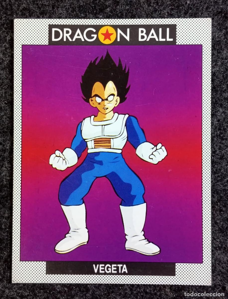 Coleccionismo Cromos antiguos: Tarjet - Card, Cromo N&ordm; 61 Vegeta, Colecci&oacute;n 90 personajes de Dragon Ball y Dragon Ball Z 1989