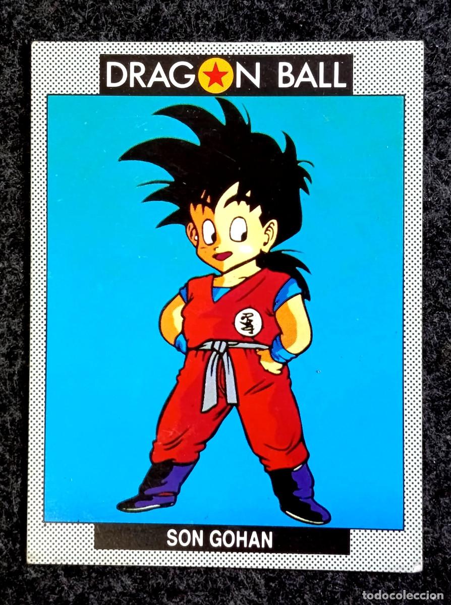 Coleccionismo Cromos antiguos: Tarjet - Card Cromo N&ordm; 18 Son Gohan, Colecci&oacute;n 90 personajes de Dragon Ball y Dragon Ball Z 1989