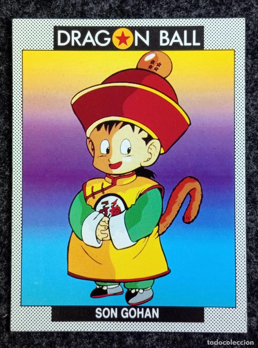 Coleccionismo Cromos antiguos: Tarjet - Card Cromo N&ordm; 14 Son Gohan, Colecci&oacute;n 90 personajes de Dragon Ball y Dragon Ball Z 1989