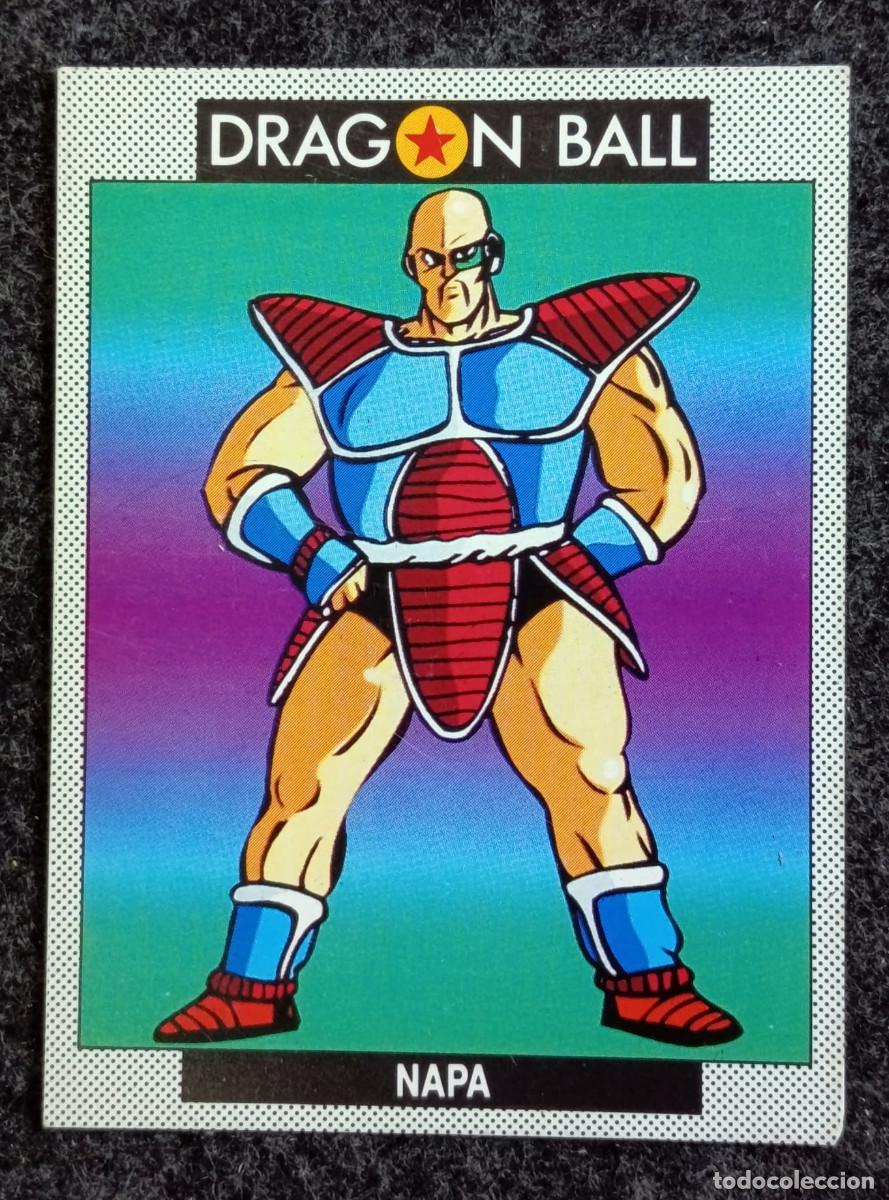 Coleccionismo Cromos antiguos: Tarjet - Card, Cromo N&ordm; 62 Napa, Colecci&oacute;n 90 personajes de Dragon Ball y Dragon Ball Z, 1989