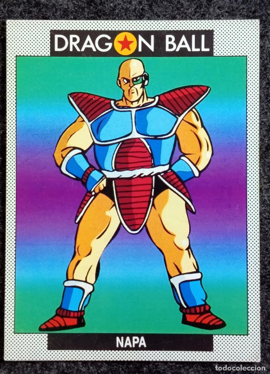 Coleccionismo Cromos antiguos: Tarjet - Card, Cromo N&ordm; 62 Napa, Colecci&oacute;n 90 personajes de Dragon Ball y Dragon Ball Z, 1989