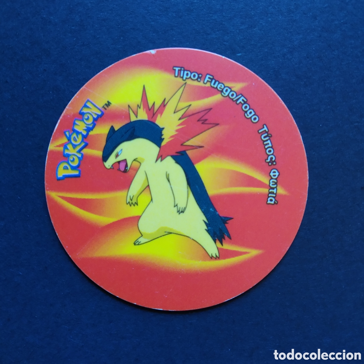 Coleccionismo Cromos antiguos: TAZO - N&ordm; 190 - #157 TYPHLOSION - POKEMON TAZO 3 - MATUTANO - 2001