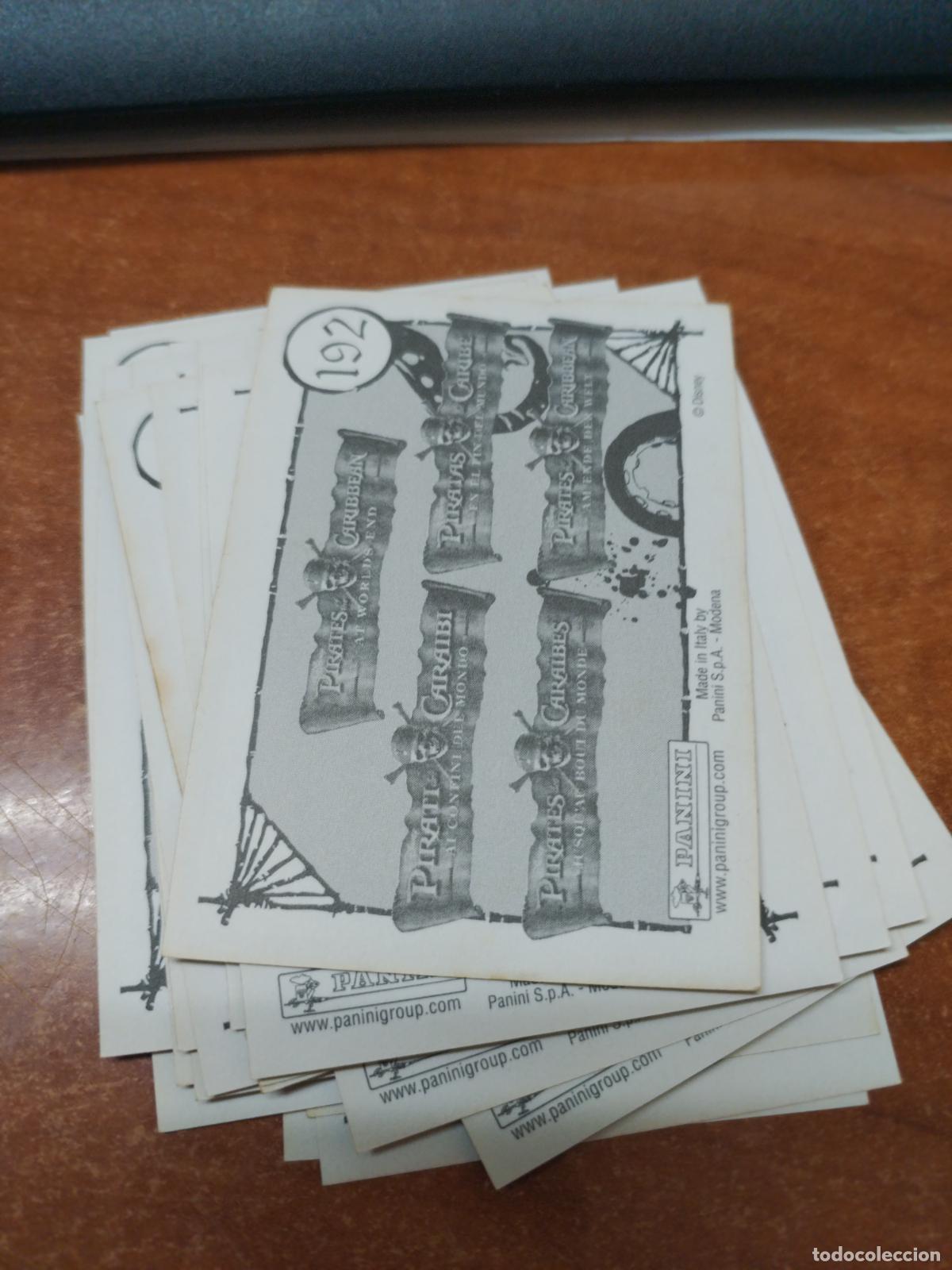 Coleccionismo Cromos antiguos: PEDIDO RESERVADO LAURA 25 CROMOS PIRATAS DEL CARIBE