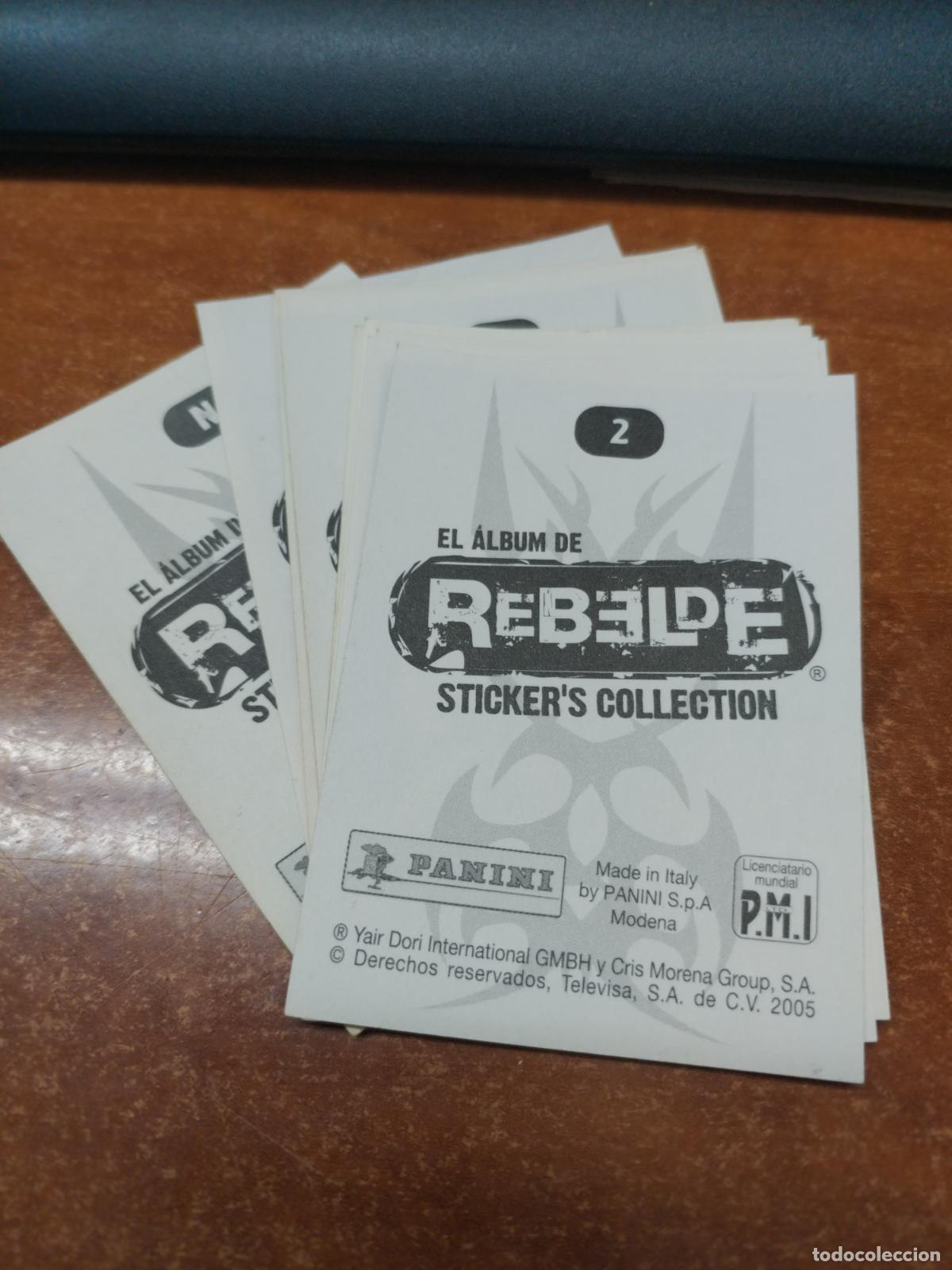 Coleccionismo Cromos antiguos: PEDIDO RESERVADO LAURA 11 CROMOS REBELDE