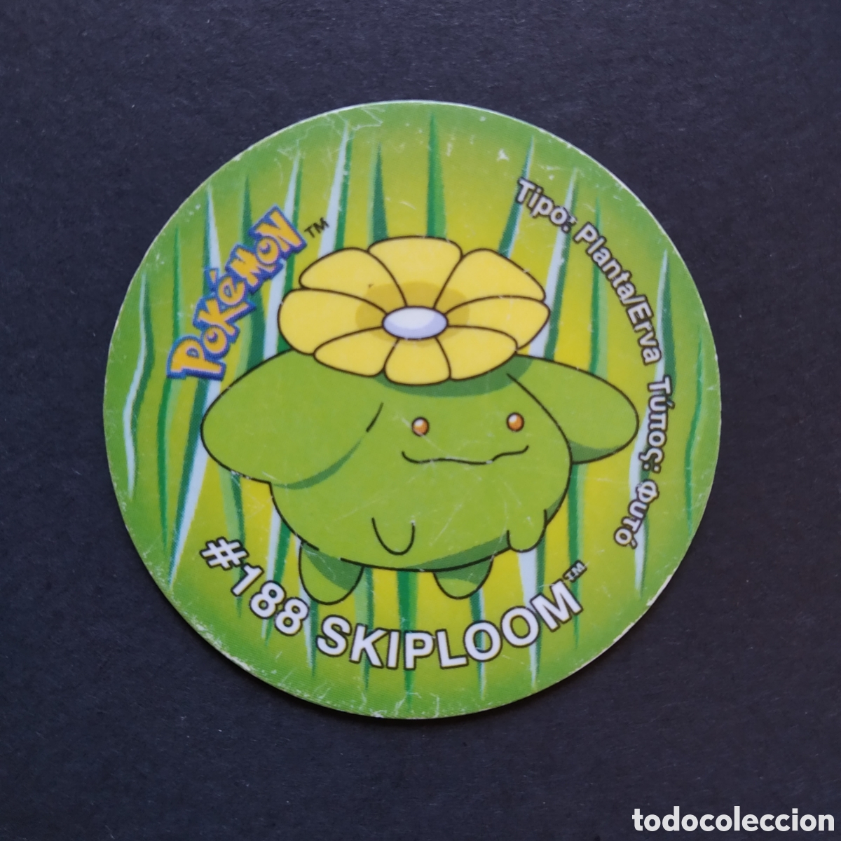 Coleccionismo Cromos antiguos: TAZO - N&ordm; 186 - #188 SKIPLOOM - POKEMON TAZO 3 - MATUTANO - 2001