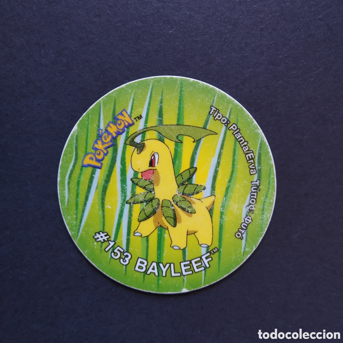 Coleccionismo Cromos antiguos: TAZO - N&ordm; 184 - #153 BAYLEEF - POKEMON TAZO 3 - MATUTANO - 2001