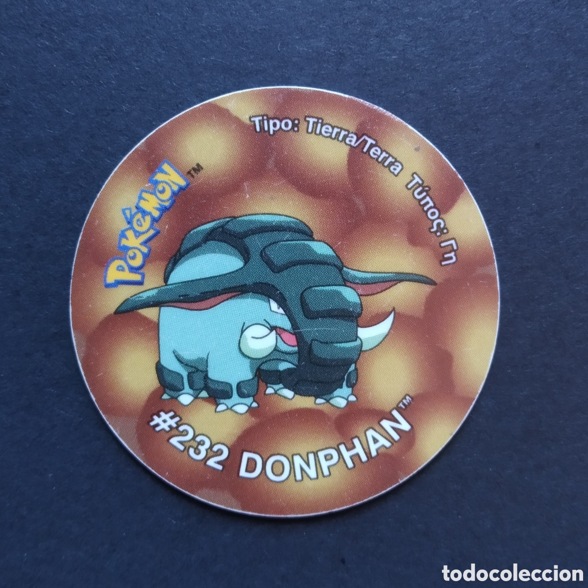 Coleccionismo Cromos antiguos: TAZO - N&ordm; 177 - #232 DONPHAN - POKEMON TAZO 3 - MATUTANO - 2001
