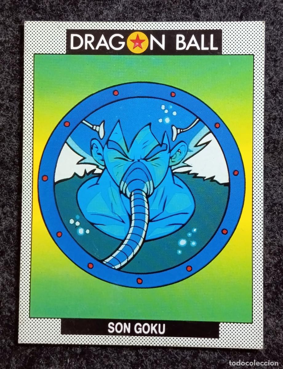 Coleccionismo Cromos antiguos: Tarjet - Card, Cromo N&ordm; 12 Son Goku, Colecci&oacute;n 90 personajes Dragon Ball y Dragon Ball Z, 1989