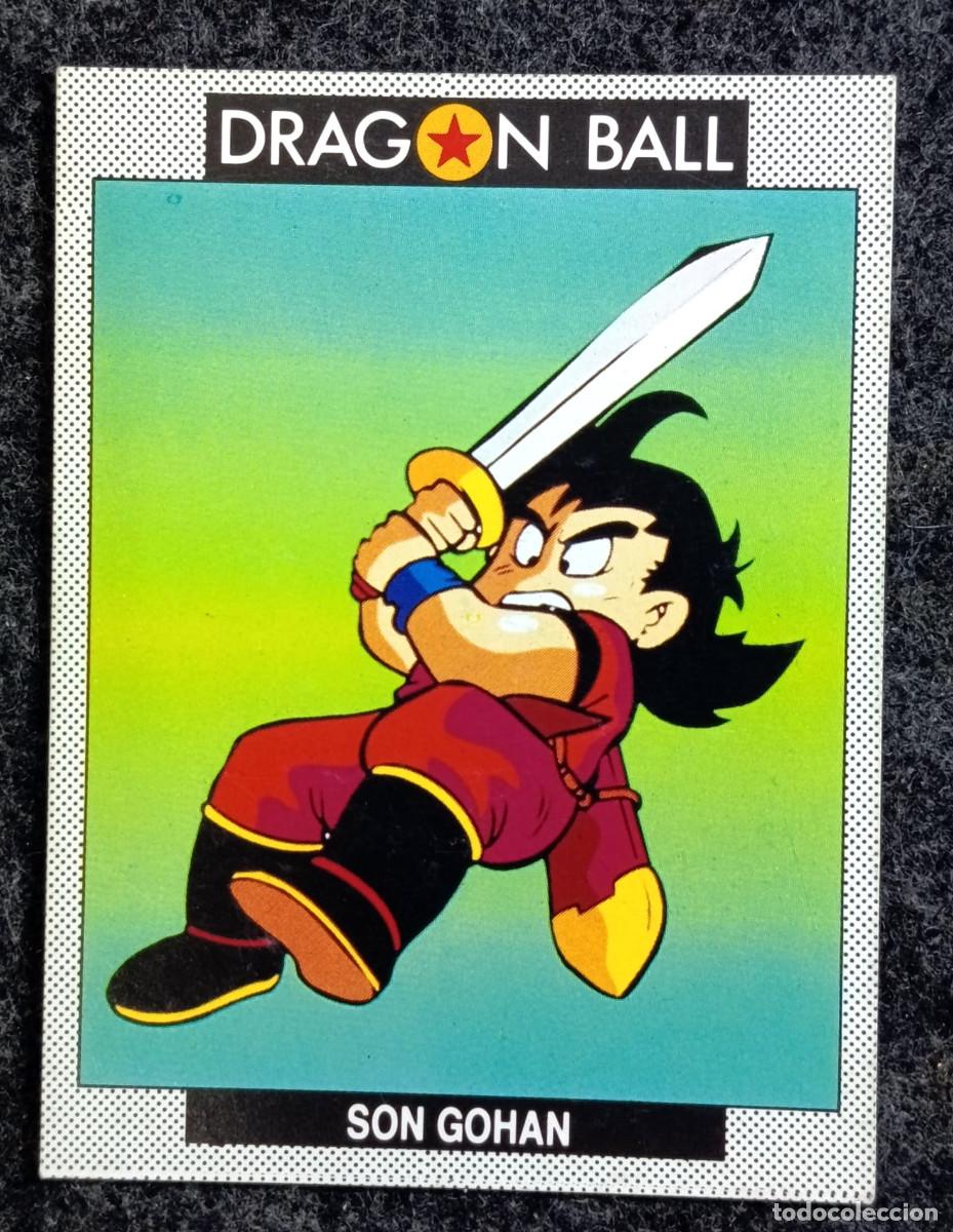 Coleccionismo Cromos antiguos: Tarjet - Card, Cromo N&ordm; 20 Son Gohan, Colecci&oacute;n 90 personajes de Dragon Ball y Dragon Ball Z, 1989