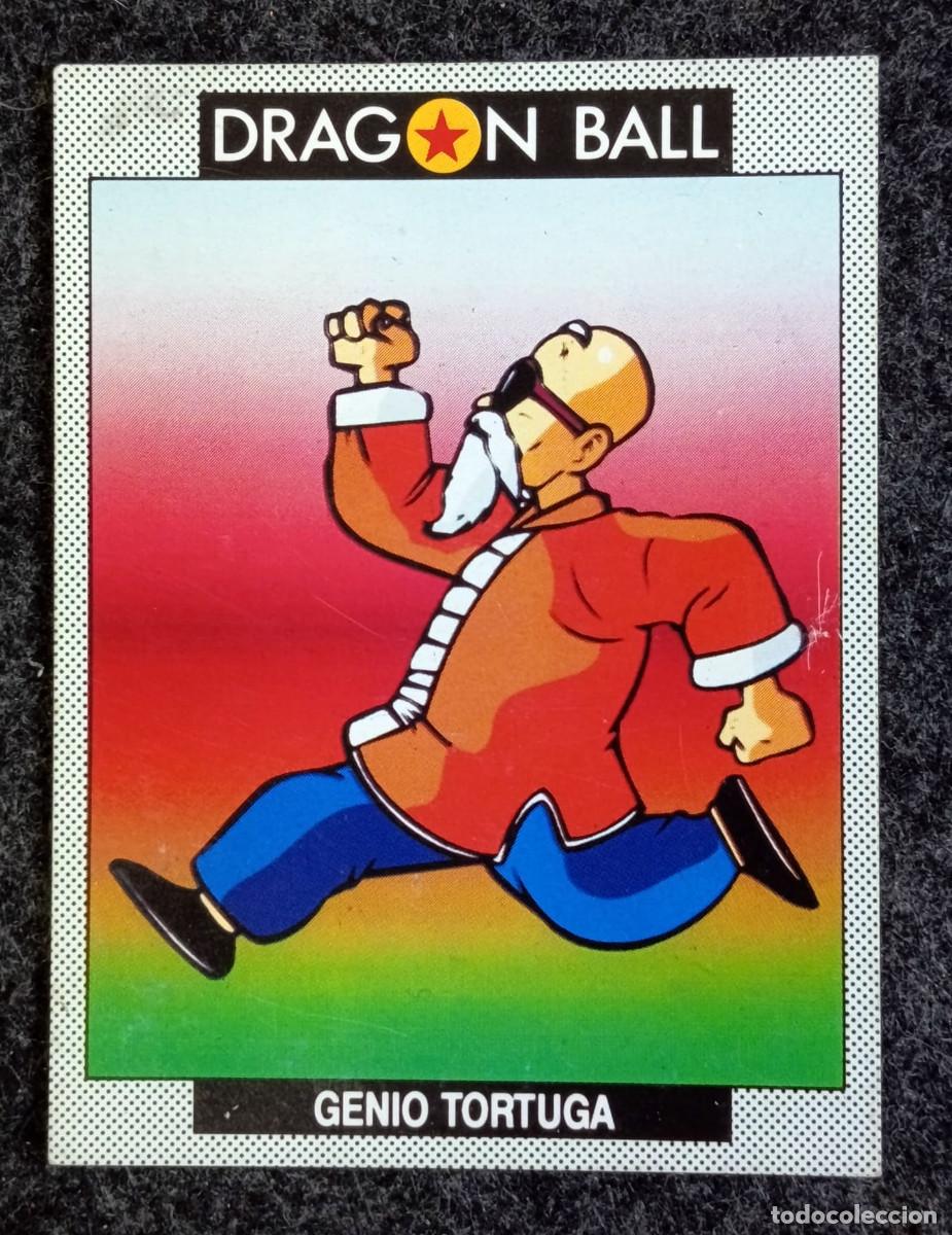 Coleccionismo Cromos antiguos: Tarjet - Card Cromo N&ordm; 30 Genio Tortuga Colecci&oacute;n 90 personajes de Dragon Ball y Dragon Ball Z, 1989
