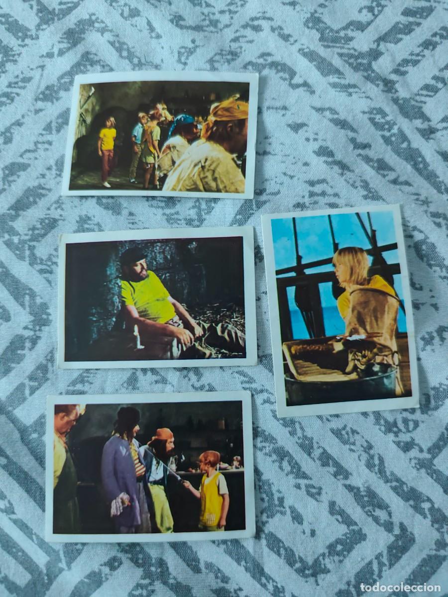 Coleccionismo Cromos antiguos: 4 cromos Pippi Calzaslargas Fher. Sin pegar