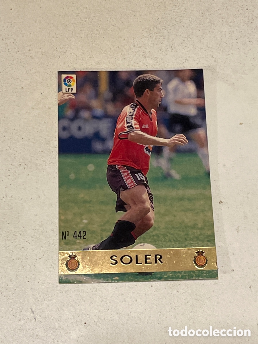 Coleccionismo Cromos antiguos: Cromo Mundi Cromo Liga 96/97 EL MEJOR N&deg;442 SOLER