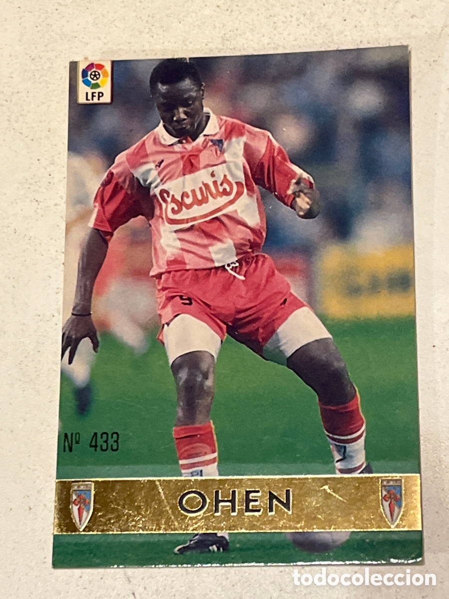 Coleccionismo Cromos antiguos: Cromo Mundi Cromo Liga 96/97 EL MEJOR N&deg;433 Ohen