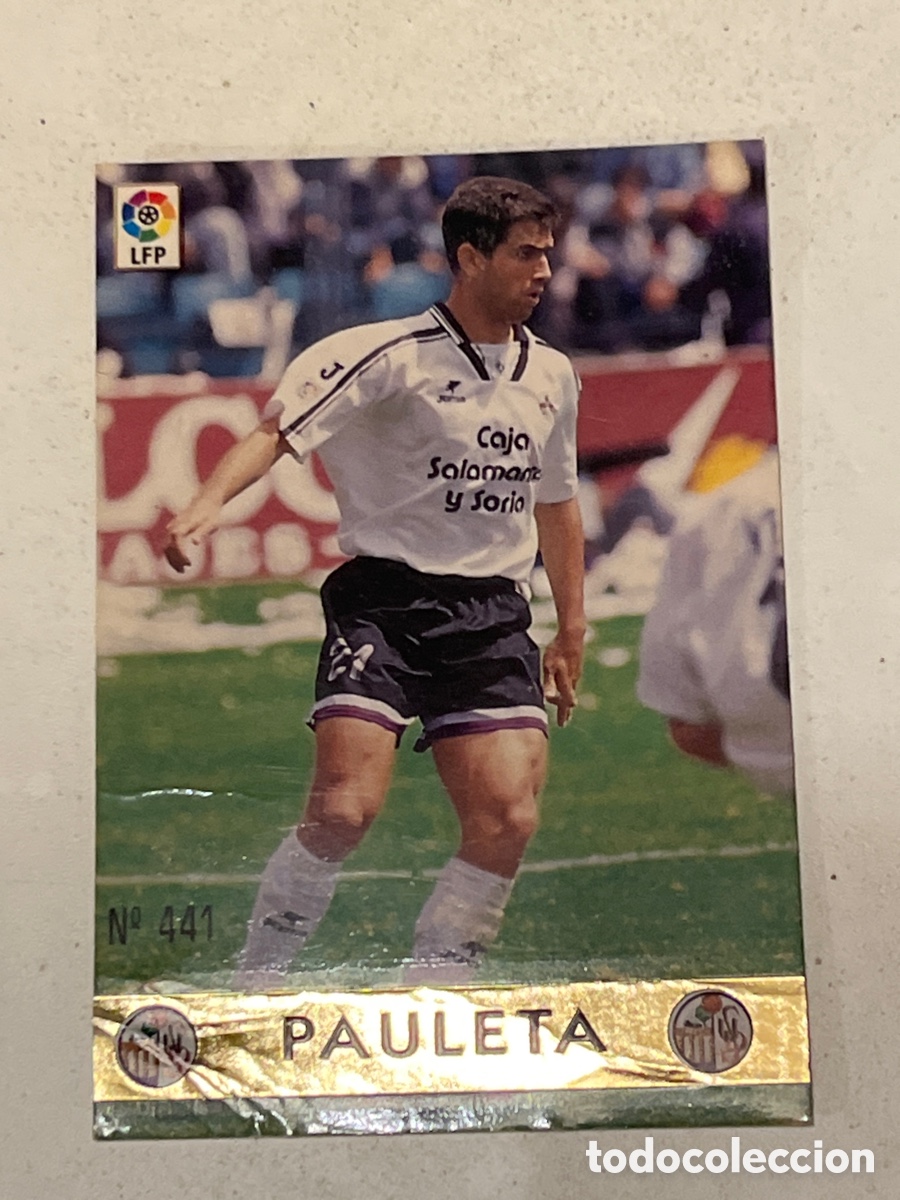Coleccionismo Cromos antiguos: Cromo Mundi Cromo Liga 96/97 EL MEJOR N&deg;441 Pauleta