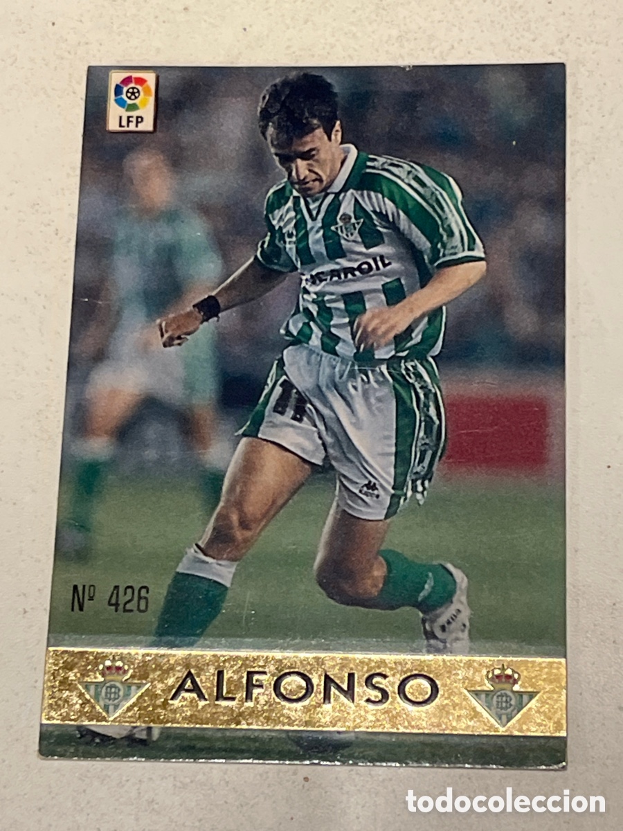 Coleccionismo Cromos antiguos: Cromo Mundi Cromo Liga 96/97 EL MEJOR N&deg;426 Alfonso