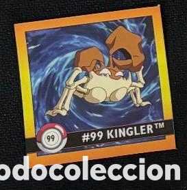 Coleccionismo Cromos antiguos: 99 KINGLER CROMO POKEMON ARTBOX 1999