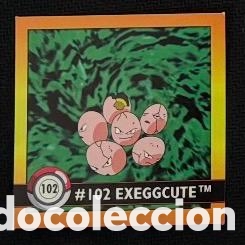 Coleccionismo Cromos antiguos: 102 EXXEGGCUTE CROMO POKEMON ARTBOX 1999