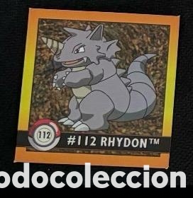 Coleccionismo Cromos antiguos: 112 RHYDON CROMO POKEMON ARTBOX 1999