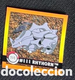 Coleccionismo Cromos antiguos: 111 RHYHORN CROMO POKEMON ARTBOX 1999