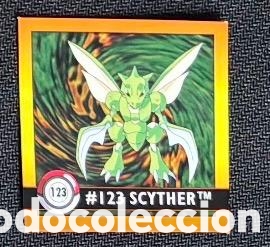 Coleccionismo Cromos antiguos: 123 SCYTHER CROMO POKEMON ARTBOX 1999