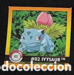 Coleccionismo Cromos antiguos: 02 IVYSAUR CROMO POKEMON ARTBOX 1999