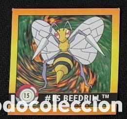 Coleccionismo Cromos antiguos: 15 BEEDRILL CROMO POKEMON ARTBOX 1999