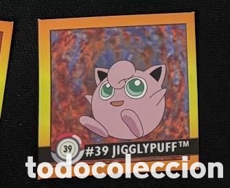 Coleccionismo Cromos antiguos: 39 JIGGLYPUFF CROMO POKEMON ARTBOX 1999