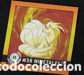 Coleccionismo Cromos antiguos: 38 NINETALES CROMO POKEMON ARTBOX 1999
