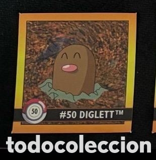 Coleccionismo Cromos antiguos: 50 DIGLETT CROMO POKEMON ARTBOX 1999