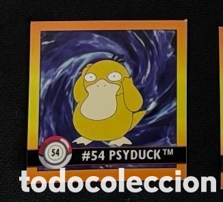 Coleccionismo Cromos antiguos: 54 PSYDUCK CROMO POKEMON ARTBOX 1999