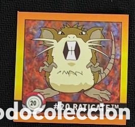 Coleccionismo Cromos antiguos: 20 RATICATE CROMO POKEMON ARTBOX 1999