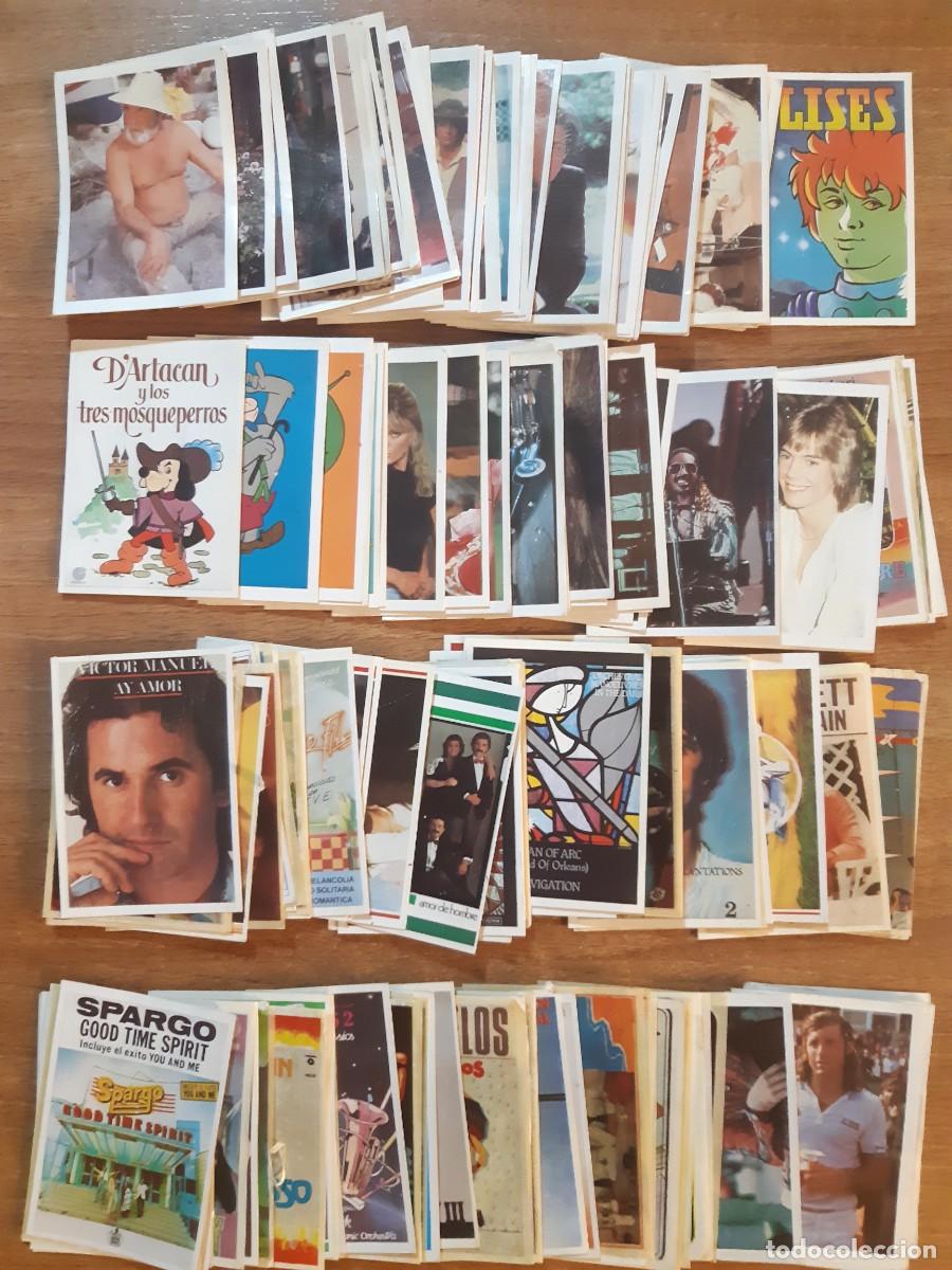 Coleccionismo Cromos antiguos: LOTE 158 CROMOS DIFERENTES COLECCI&Oacute;N SHOW DE ESTRELLAS ED. MAGA 1982. RECUPERADOS