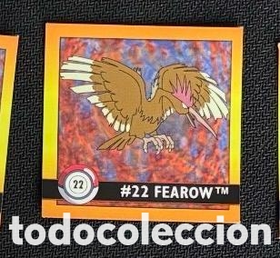 Coleccionismo Cromos antiguos: 22 FEAROW CROMO POKEMON ARTBOX 1999