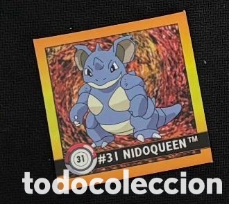 Coleccionismo Cromos antiguos: 31 NIDOQUEEN CROMO POKEMON ARTBOX 1999