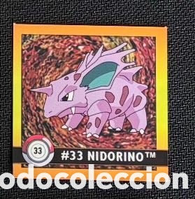 Coleccionismo Cromos antiguos: 33 NIDORINO CROMO POKEMON ARTBOX 1999