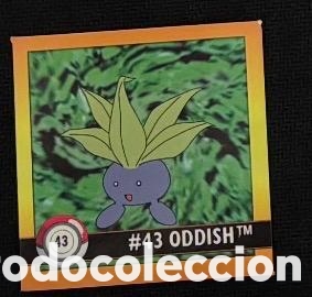 Coleccionismo Cromos antiguos: 43 ODDISH CROMO POKEMON ARTBOX 1999