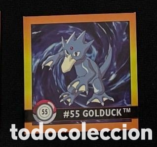 Coleccionismo Cromos antiguos: 55 GOLDUCK CROMO POKEMON ARTBOX 1999