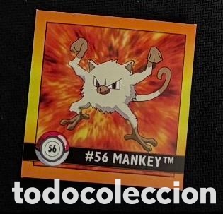 Coleccionismo Cromos antiguos: 56 MANKEY CROMO POKEMON ARTBOX 1999