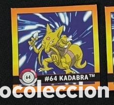 Coleccionismo Cromos antiguos: 64 KADABRA CROMO POKEMON ARTBOX 1999