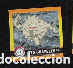 Coleccionismo Cromos antiguos: 75 GRAVELER CROMO POKEMON ARTBOX 1999