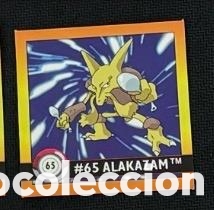 Coleccionismo Cromos antiguos: 65 ALAKAZAM CROMO POKEMON ARTBOX 1999