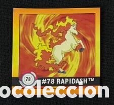Coleccionismo Cromos antiguos: 78 RAPIDASH CROMO POKEMON ARTBOX 1999