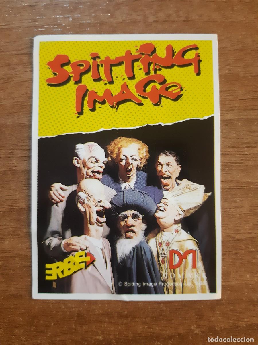 Coleccionismo Cromos antiguos: N&deg;87 CROMO VIDEOJUEGO SPITTING IMAGE SOFTWARE COLLECTION. NUNCA PEGADO, SIN PEGAR