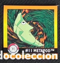 Coleccionismo Cromos antiguos: 11 METAPOD CROMO POKEMON ARTBOX 1999