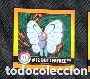 Coleccionismo Cromos antiguos: 12 BUTTERFREE CROMO POKEMON ARTBOX 1999