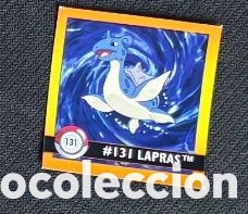 Coleccionismo Cromos antiguos: 131 LAPRAS CROMO POKEMON ARTBOX 1999