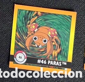 Coleccionismo Cromos antiguos: 46 PARAS CROMO POKEMON ARTBOX 1999